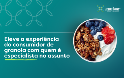 <strong>Eleve sabor, textura e nutricional da sua granola com quem é especialista no assunto</strong>